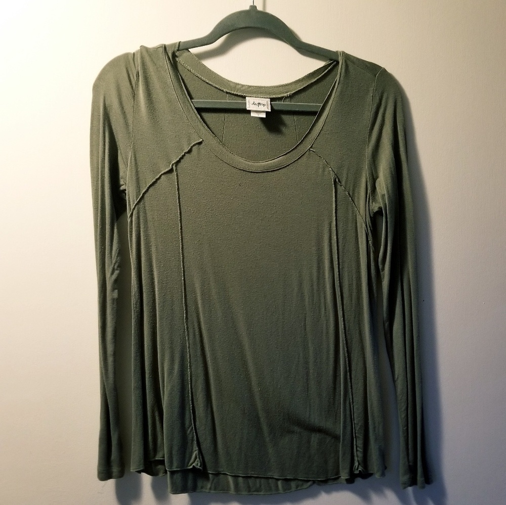Olive Green Daytrip from Buckle Long Sleeve